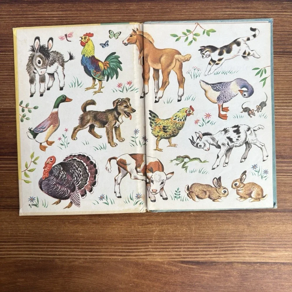Vintage Golden Read It Yourself Books Lot My Very Own Puppy Animals Summer